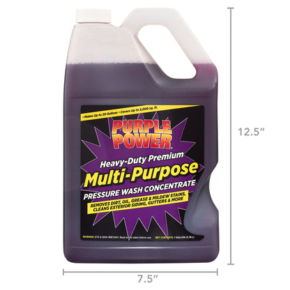 Heavy-Duty Premium Multi-Purpose Pressure Wash, 1 Gallon